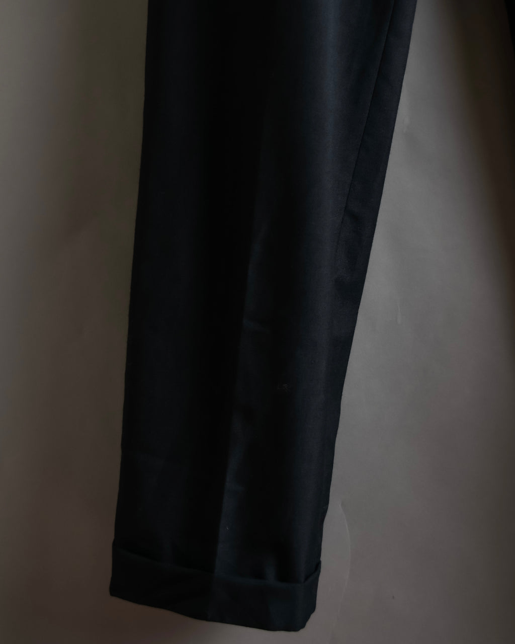 "Vintage high-waisted wide tapered slacks"