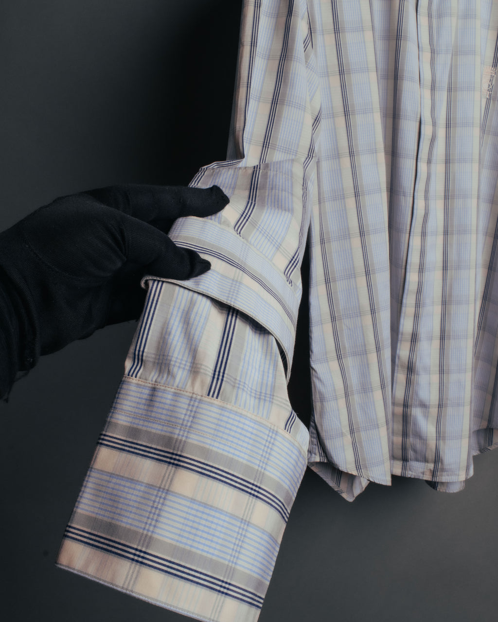 “VIKTOR & ROLF Monsieur” 00’s-10’s checked cotton dress shirt