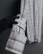 “VIKTOR & ROLF Monsieur” 00’s-10’s checked cotton dress shirt
