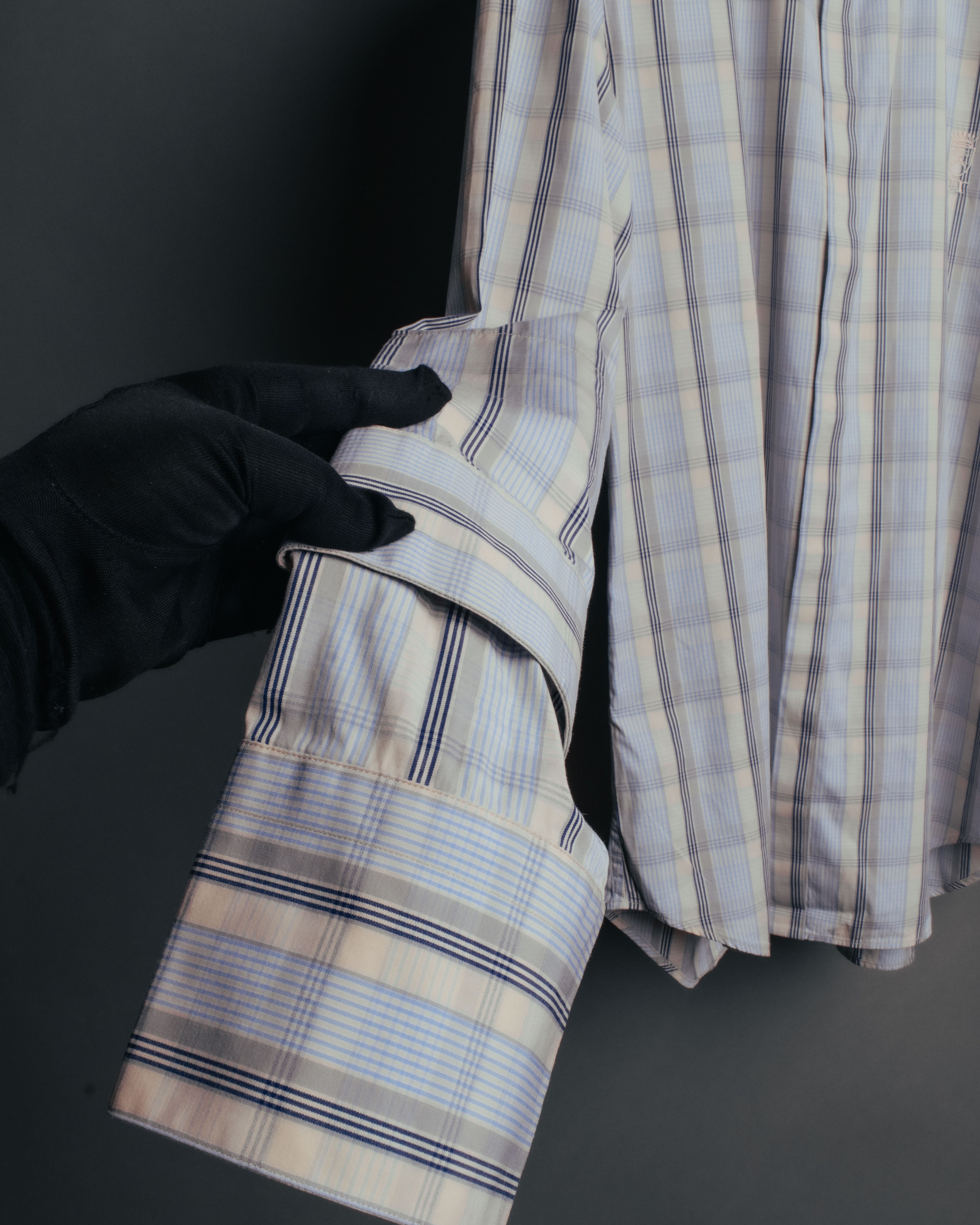 “VIKTOR & ROLF Monsieur” 00’s-10’s checked cotton dress shirt