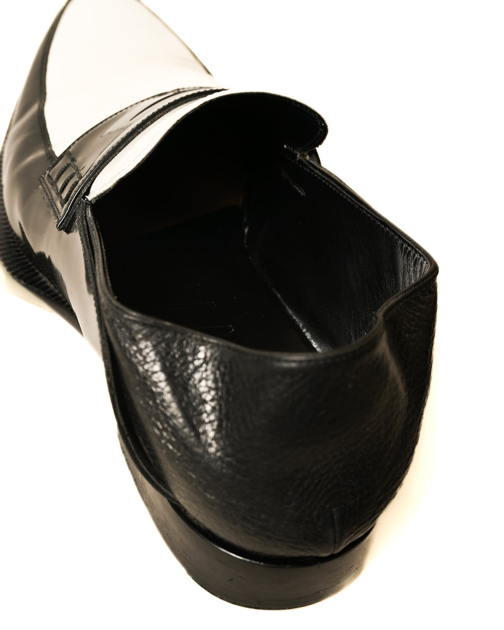 Loewe/ 2way Bicolor Leather Loafer -Mule