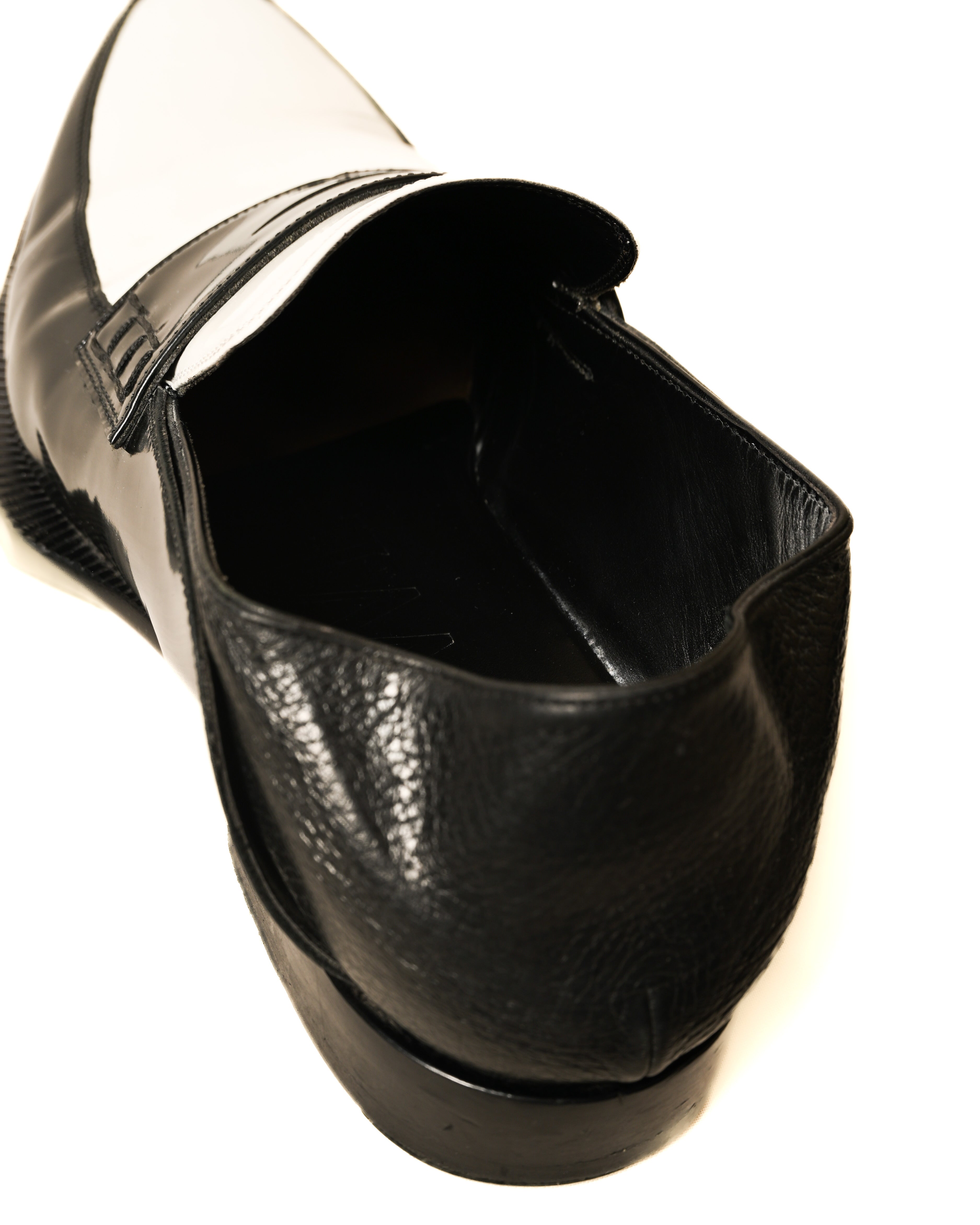 Loewe/ 2way Bicolor Leather Loafer -Mule