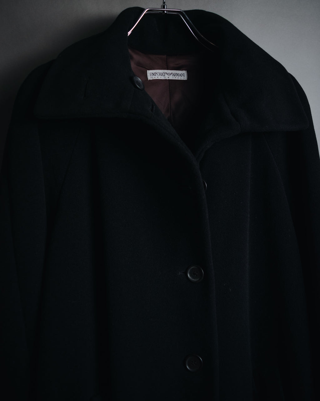 –SPECIAL– "EMPORIO ARMANI"
90’s Stand collar long coat