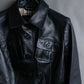 "BURBERRY" 100% cow leather Military pocket details short length jacket