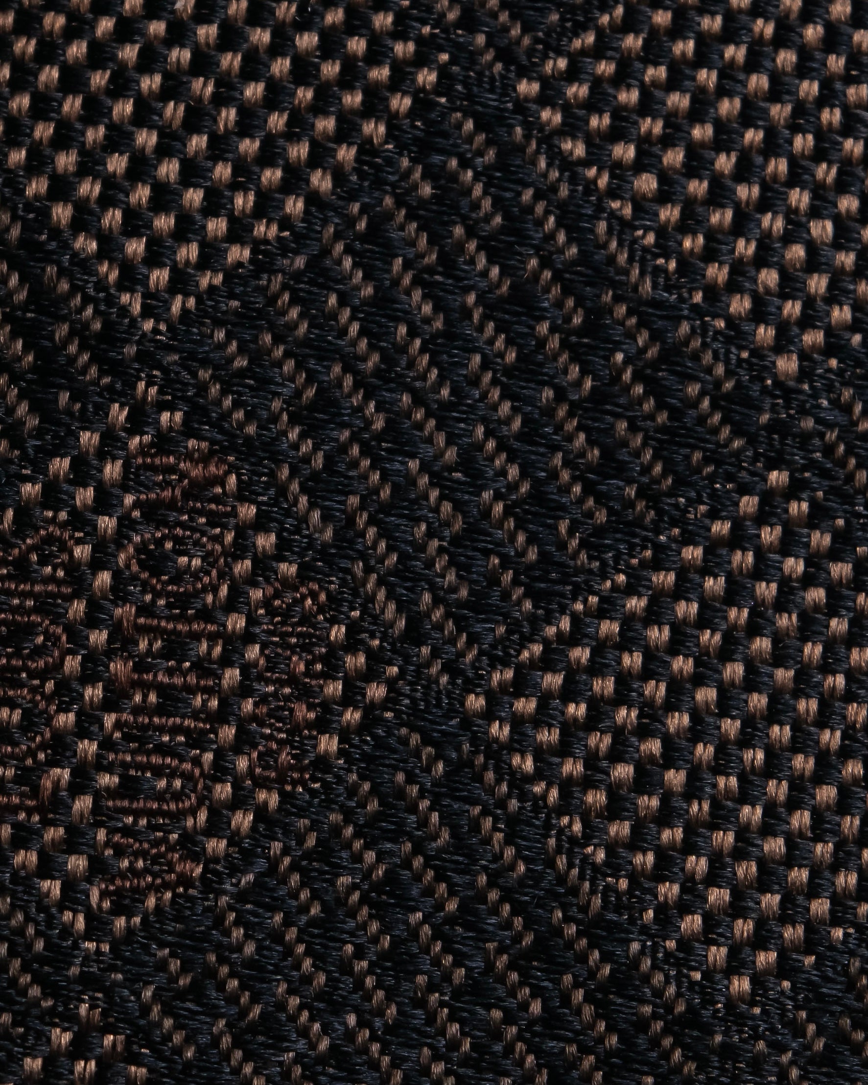 "LOUIS VUITTON" Damier check silk jacquard neck tie