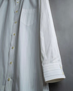 "Dolce & Gabbana" 12SS Two types of woven striped shirt