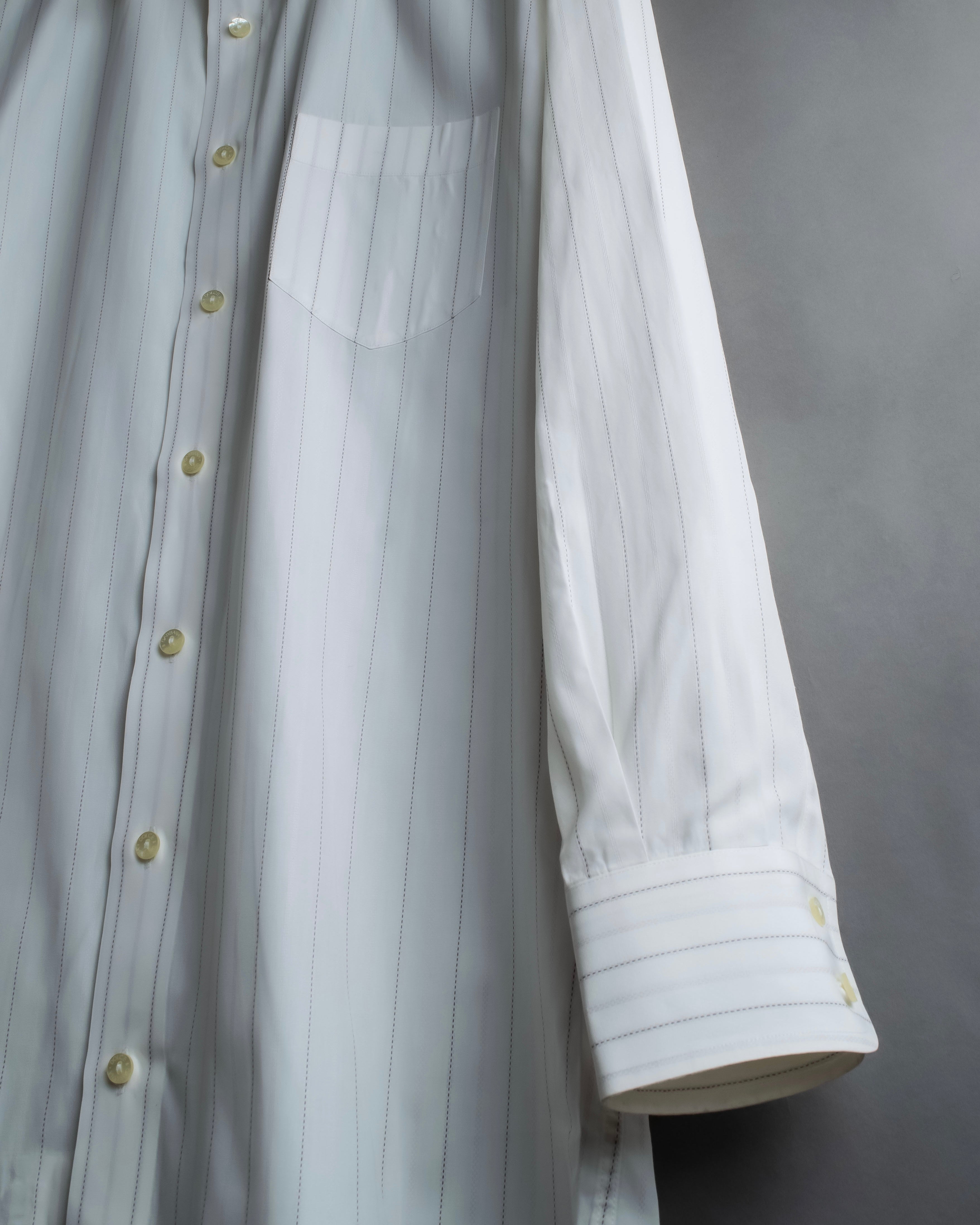 "Dolce & Gabbana" 12SS Two types of woven striped shirt