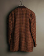 “Christian Dior Monsieur” 80’s-90’s houndstooth wool tailored jacket