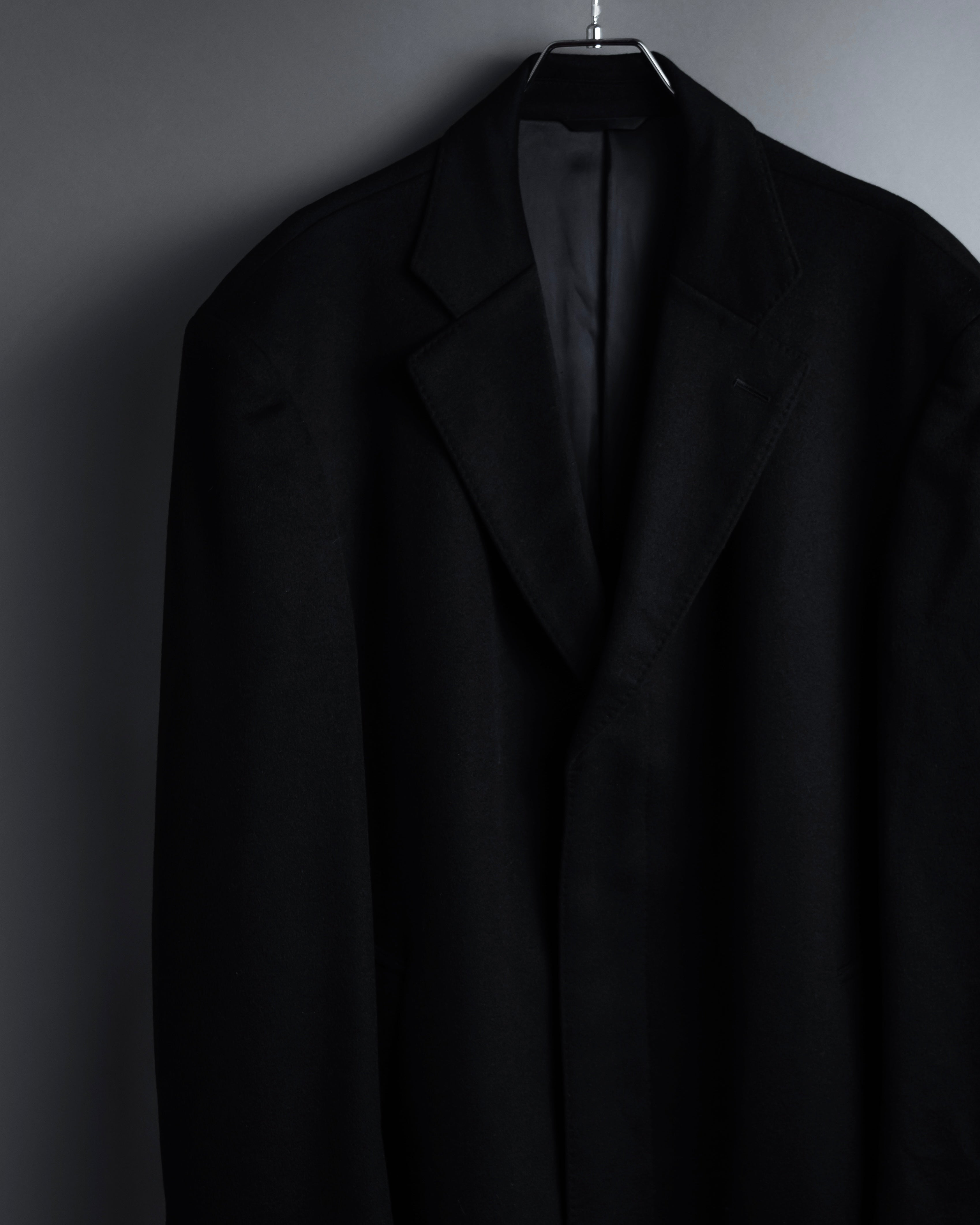 "BELLUMORE／ANTONIO FUSCO"
Fly front 100% cashmere chester coat