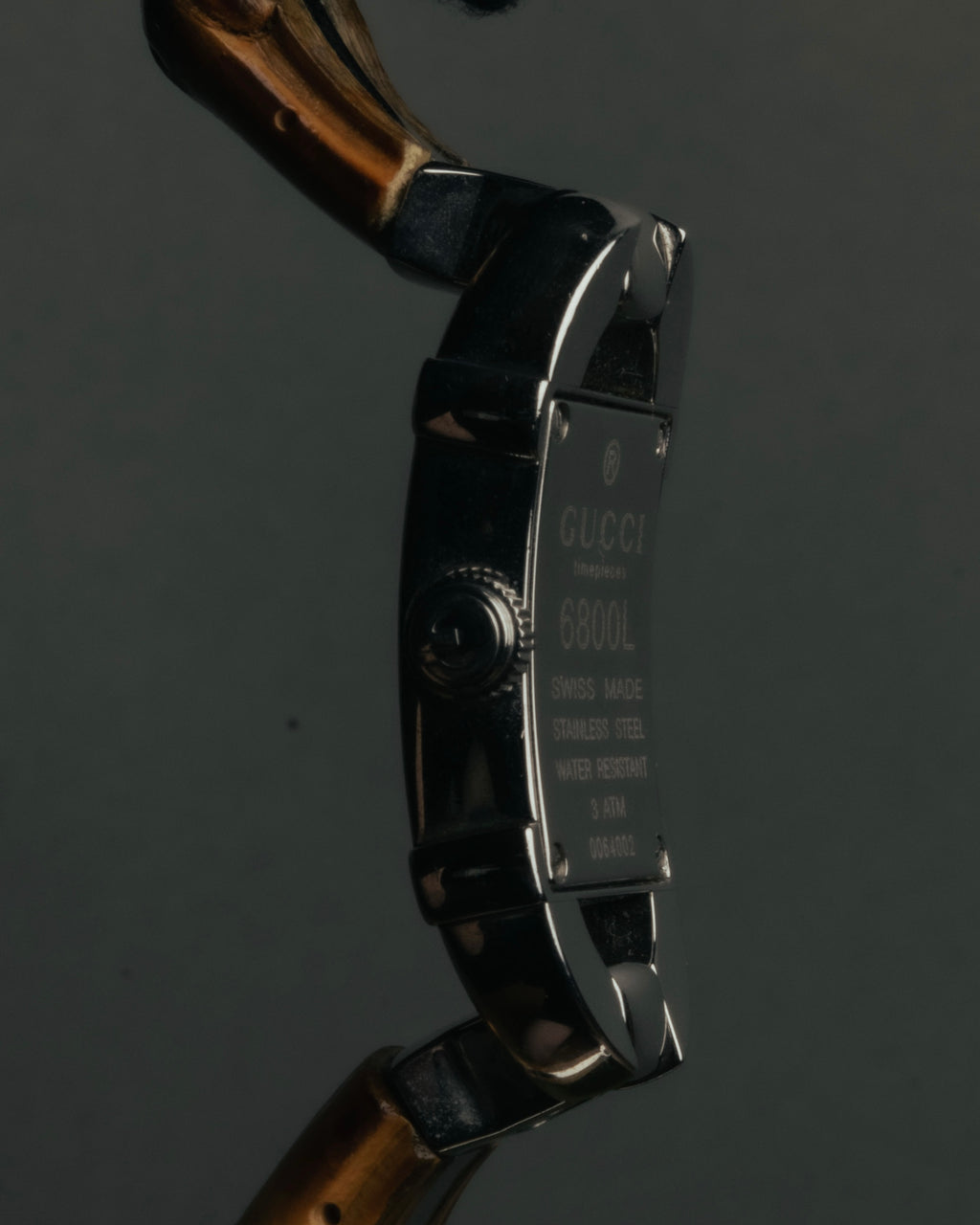 “GUCCI“ 00’s Bamboo bangle watch
