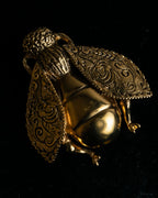 "Christian Dior" Bee motif gold brooch