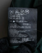 "PRADA" Stitching design suede belted coat