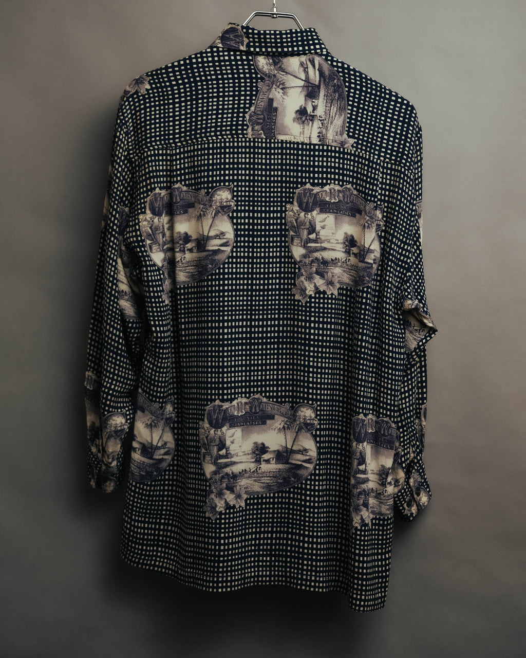 –SPECIAL– “Christian Dior” 80’s-90’s archival toile print shirt