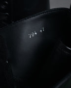 “VERSACE” 2019-2023 Minimal lug sole leather combat boots