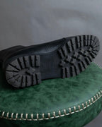 "Jimmy Choo" Bejeweled leather long boots