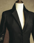 "Bottega Veneta" 90's-00's Sculptural tailored long coat