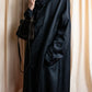 "BURBERRY" Maxi length high neck colour zipper long coat