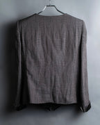 "GIORGIO ARMANI" Drawstring tailored jacket