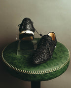 "Miu Miu" 2010's Embellished glitter lace-up oxford shoes
