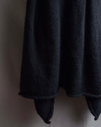 "YOHJI YAMAMOTO" 19AW Oversized cape knit cardigan