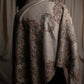 "Christian Dior" Jacquard paisley pattern fringe stole