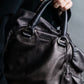 "PRADA" Frill docking one handle leather bag