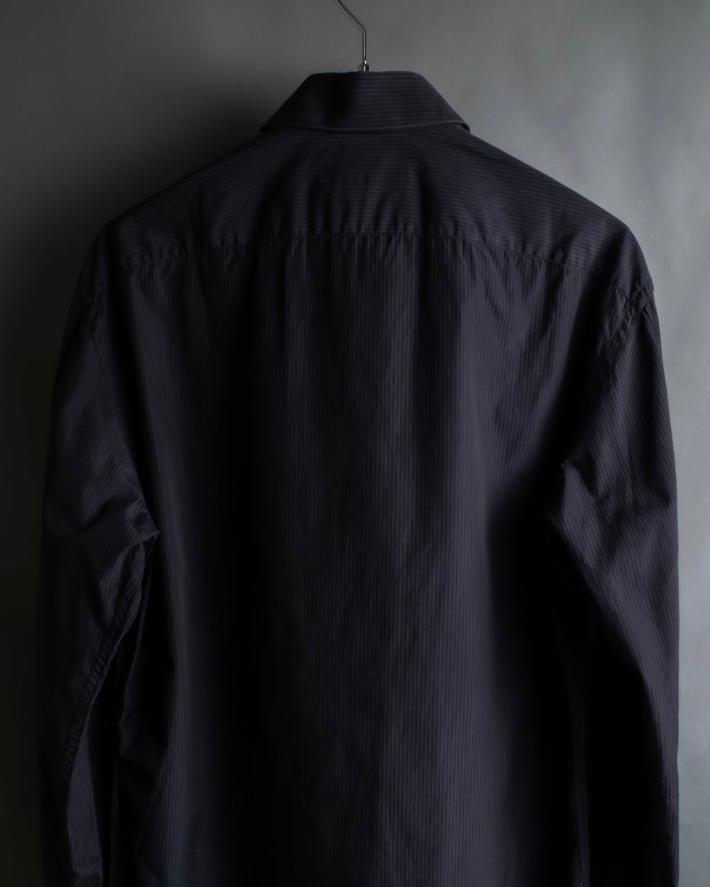 "GUCCI" Slightly glossy pinstripe oversized shirt