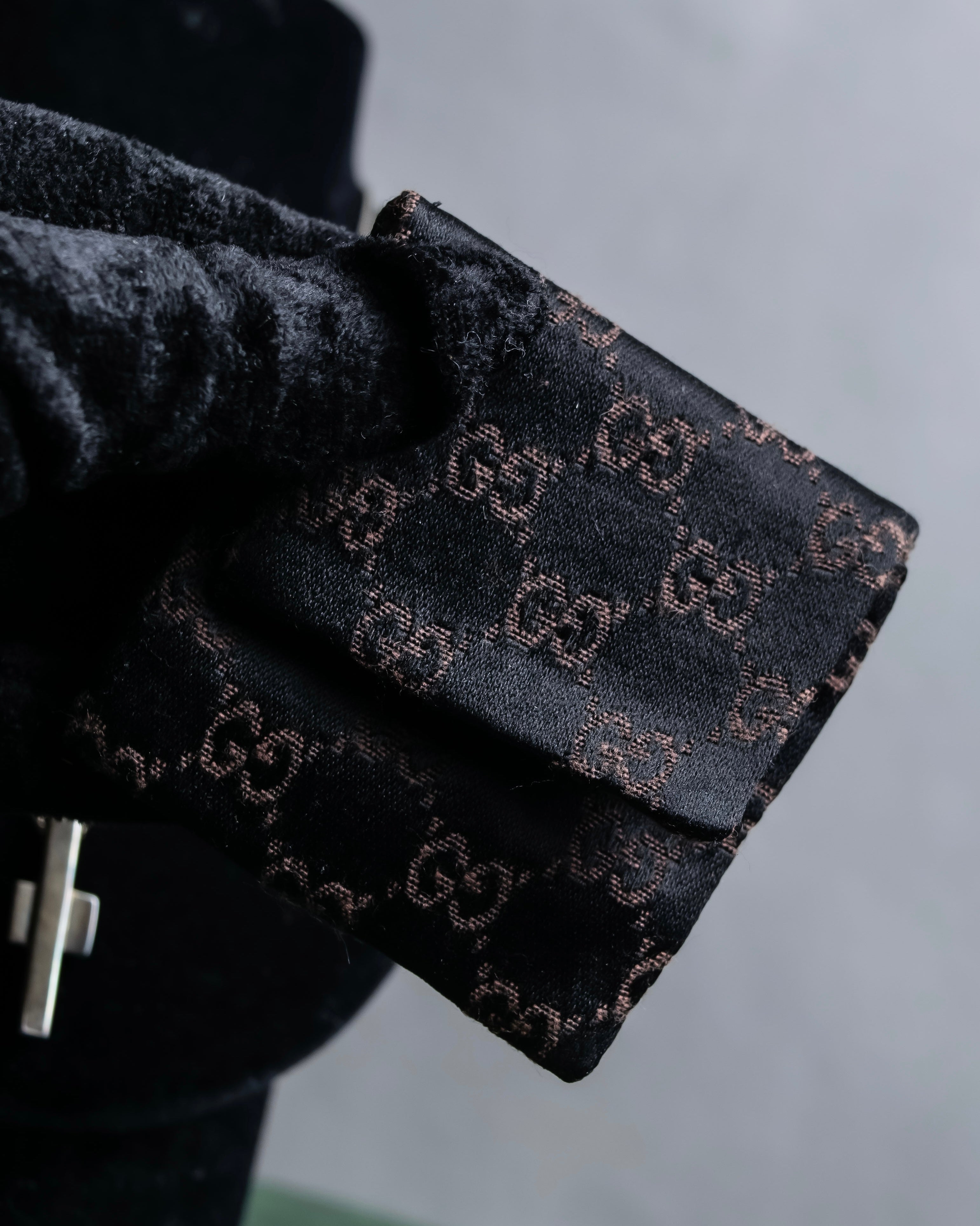 "GUCCI" Cross motif silver 925 necklace