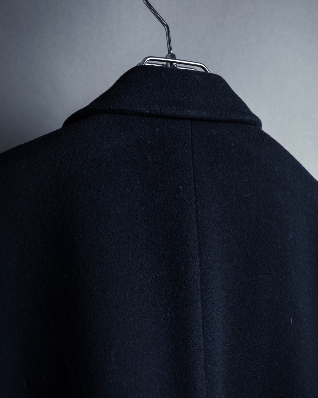 "STUDIO 0001 BY FERRE" Structured silhouette super long chester coat