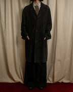 -SPECIAL- "GUCCI" 1998's-01's Tom Ford period beautiful faded suede long coat