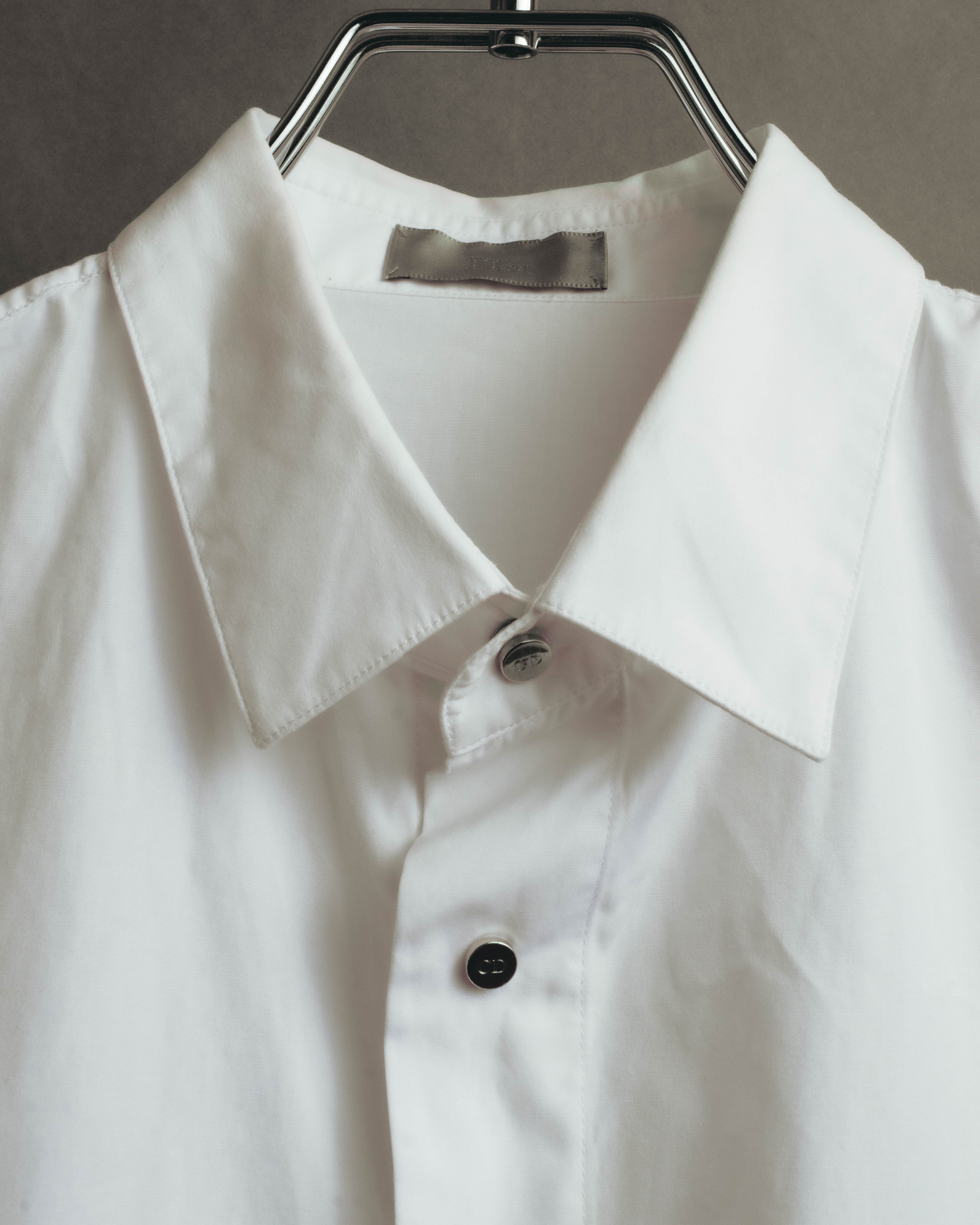 "Christian Dior" 10's Clean cotton dress shirt