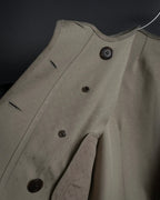 "LOUIS VUITTON" 00's Marc Jacobs period double-breasted suede coat