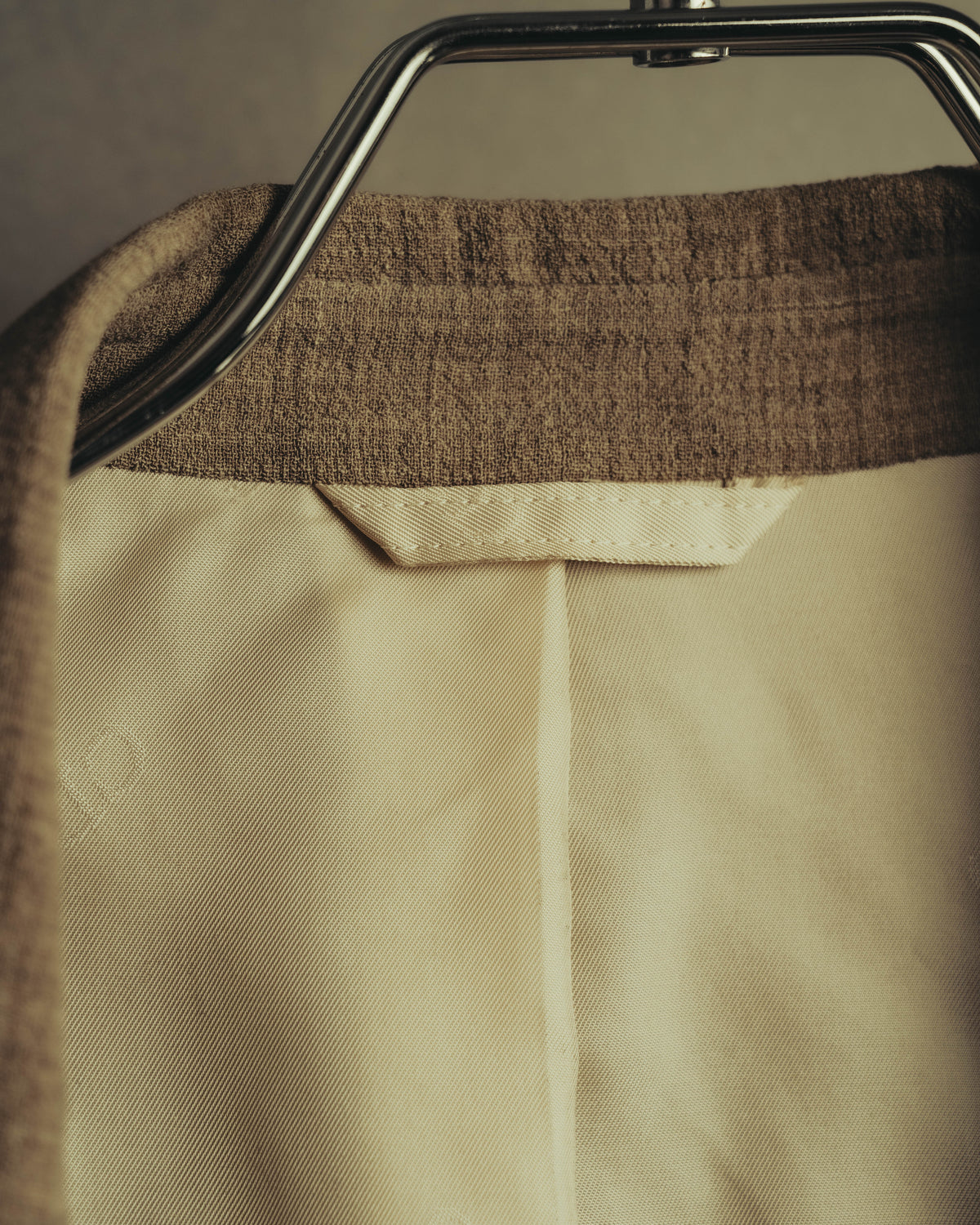 “Christian Dior” 90’s-00’s Fine-check wool three-button tailored jacket