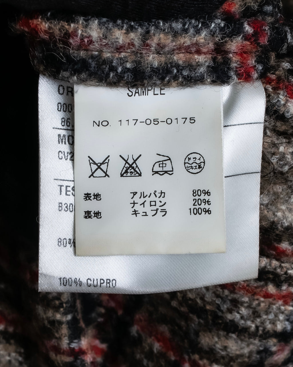 "Ernesto" Multicolor checked tailored jacket