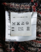 "Ernesto" Multicolor checked tailored jacket