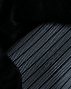 "Christian Dior" Pinstripe collarless jacket