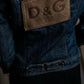 "Dolce & Gabbana" Cutting stitch detail denim jacket