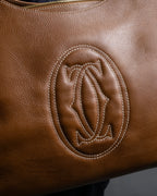 "Cartier" Marcello do leather collection boston bag