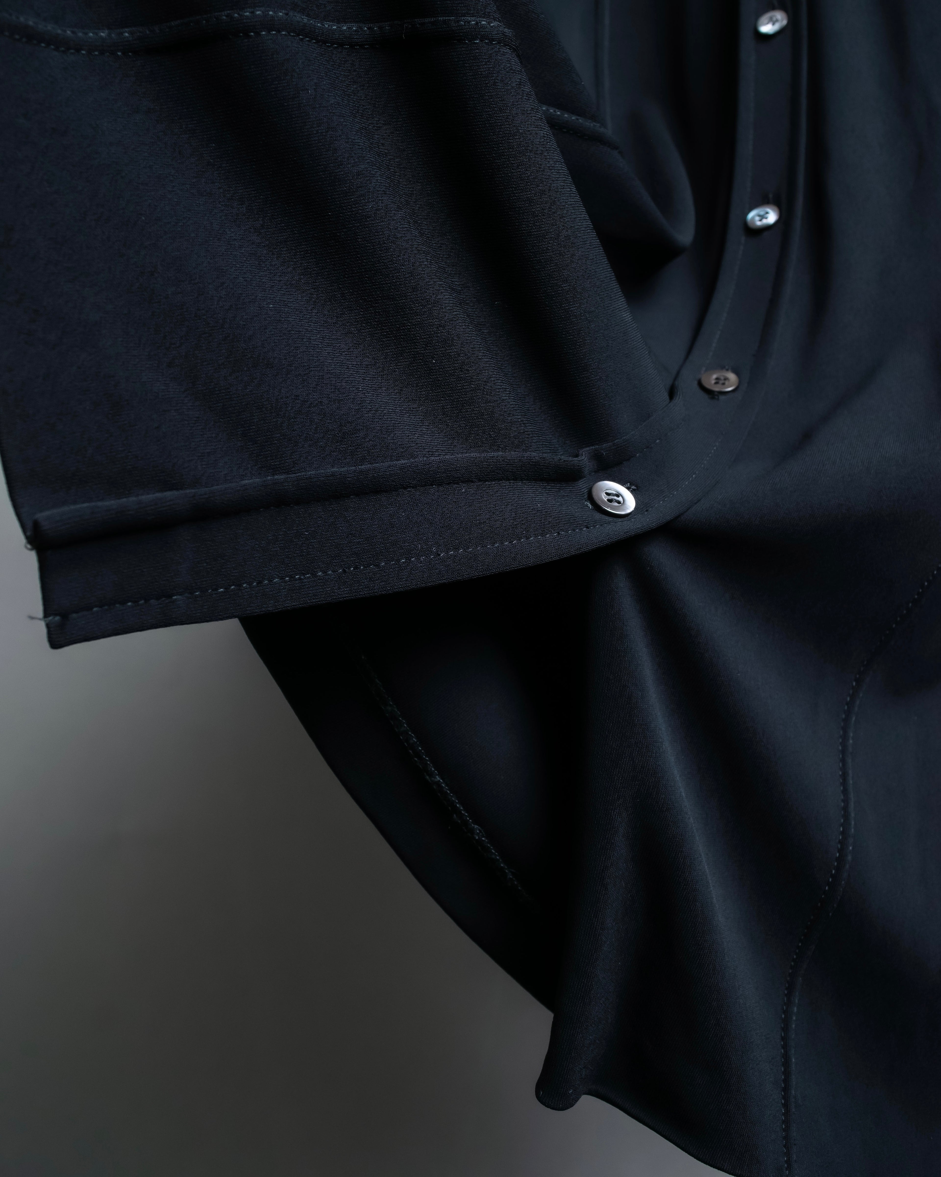 "GUCCI" Drawstring design pintuck long shirt