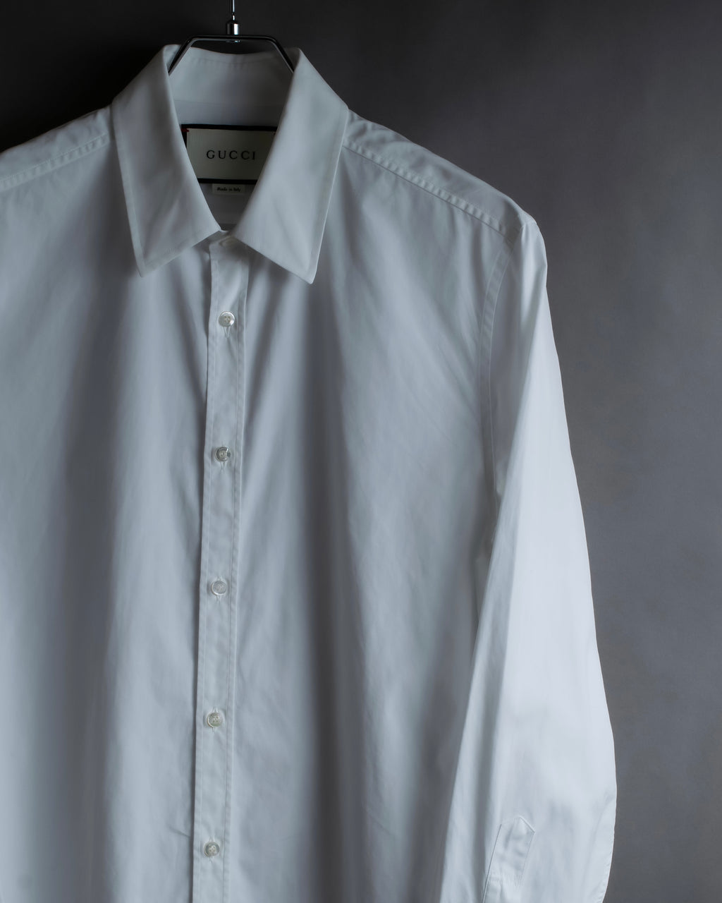 "GUCCI" Michele period regular white shirt