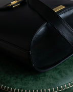 "GIANI MARCO VENTURI" Shape trapezoid leather shoulder bag