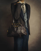-SPECIAL- “Yves Saint Laurent” 00’s-10’s Muse leather handbag