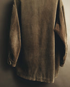 "Burberrys" 80's-90's Relaxed corduroy car coat