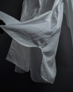 "CHANEL" 96's Spring collection tuck pleats shirt