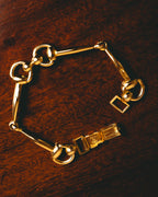 -SPECIAL- “CELINE” 70’s-80’s vintage horsebit link bracelet
