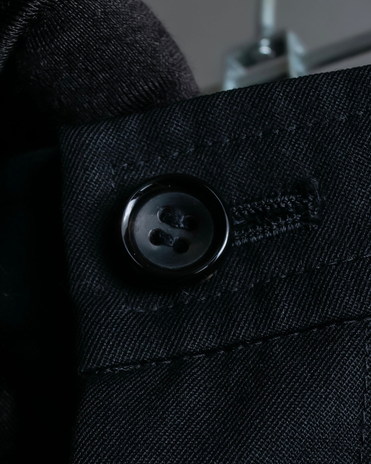 "COMME des GARCONS" Wool gabardine flare maxi length skirt