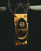 -SPECIAL- “LOEWE” Late 80’s-90’s Structured box vanity top handle bag