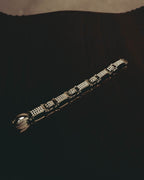 "Ferragamo" Sparkling crystal link bracelet