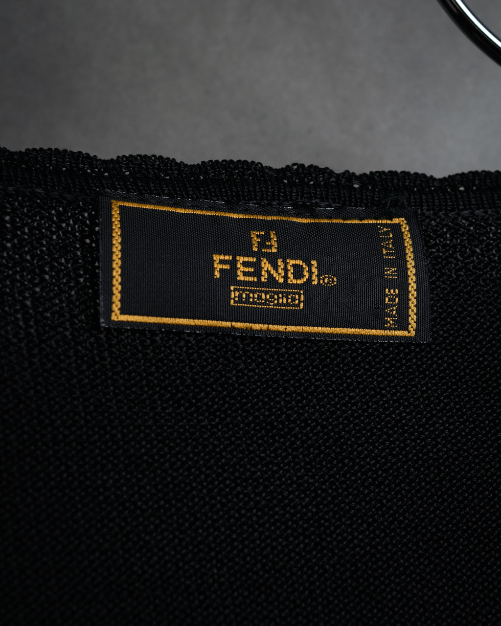 “FENDI” 90’s-00’s Openwork knit ensemble