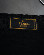 “FENDI” 90’s-00’s Openwork knit ensemble